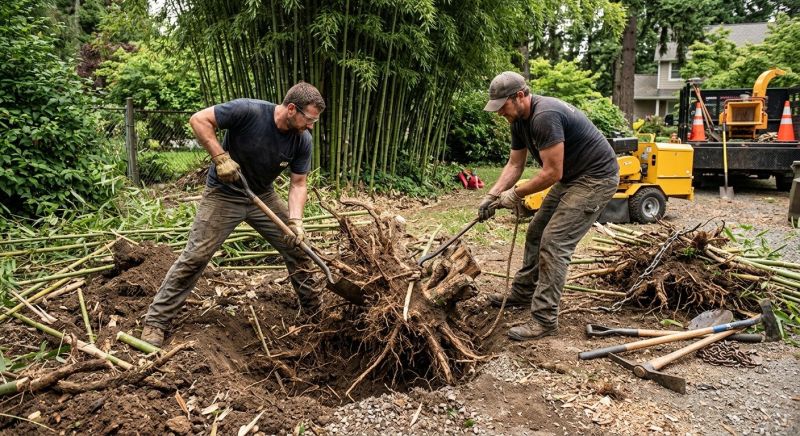 Bamboo Stump Removal in Prince Georges County, MD