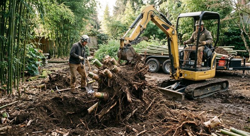 Bamboo Stump Removal in Prince Georges County, MD
