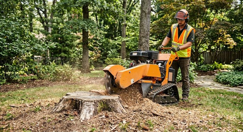 Tree Root Grinding in Prince Georges County, MD